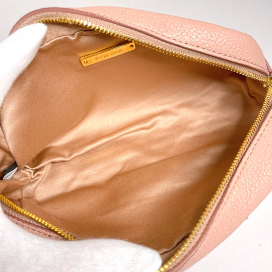MIUMIU Pouch leather pink