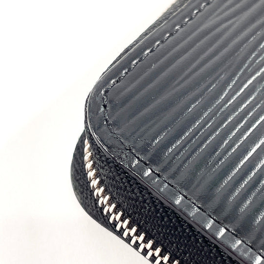 LOUIS VUITTON Coin case ‚l60152 Epi Leather black Zippy coin purse unisex Used Authentic