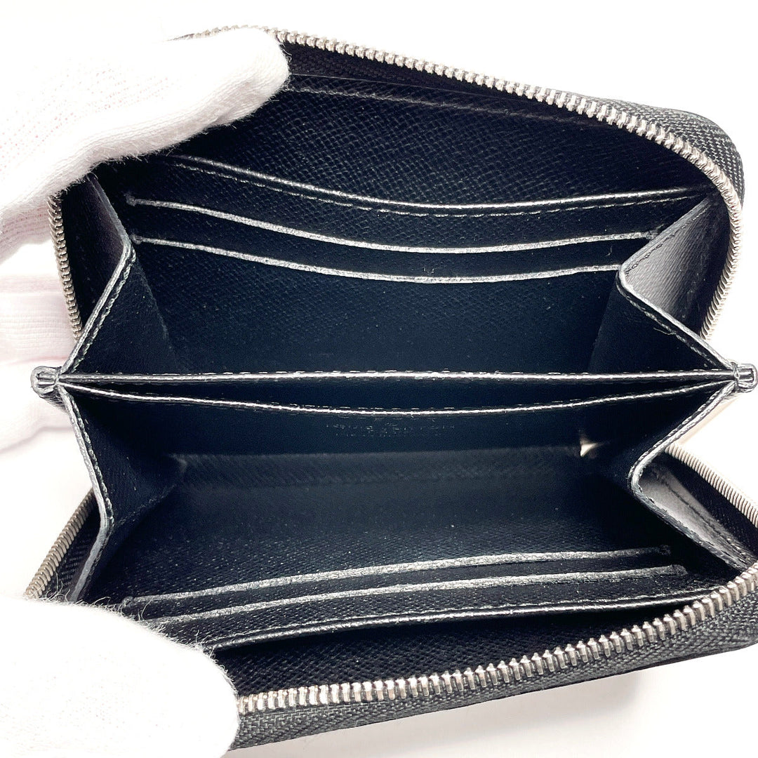LOUIS VUITTON Coin case ‚l60152 Epi Leather black Zippy coin purse unisex Used Authentic