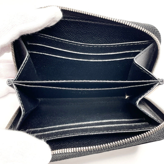 LOUIS VUITTON Coin case ‚l60152 Epi Leather black Zippy coin purse unisex Used Authentic