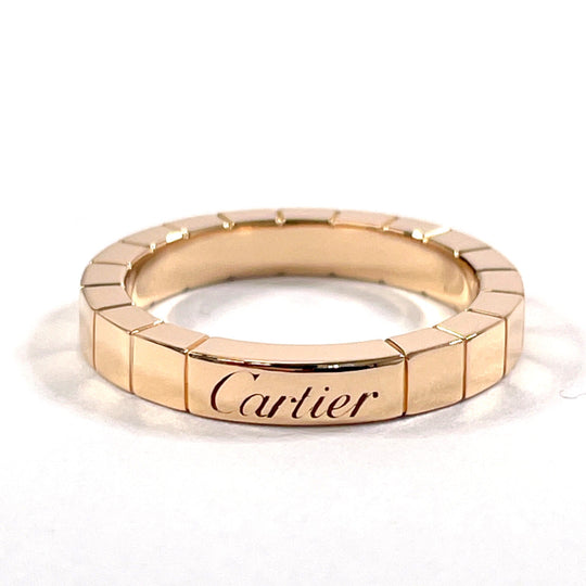CARTIER Ring K18 Pink Gold Pink gold Laniere 50
