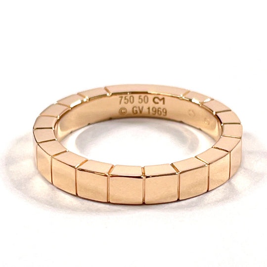 CARTIER Ring K18 Pink Gold Pink gold Laniere 50