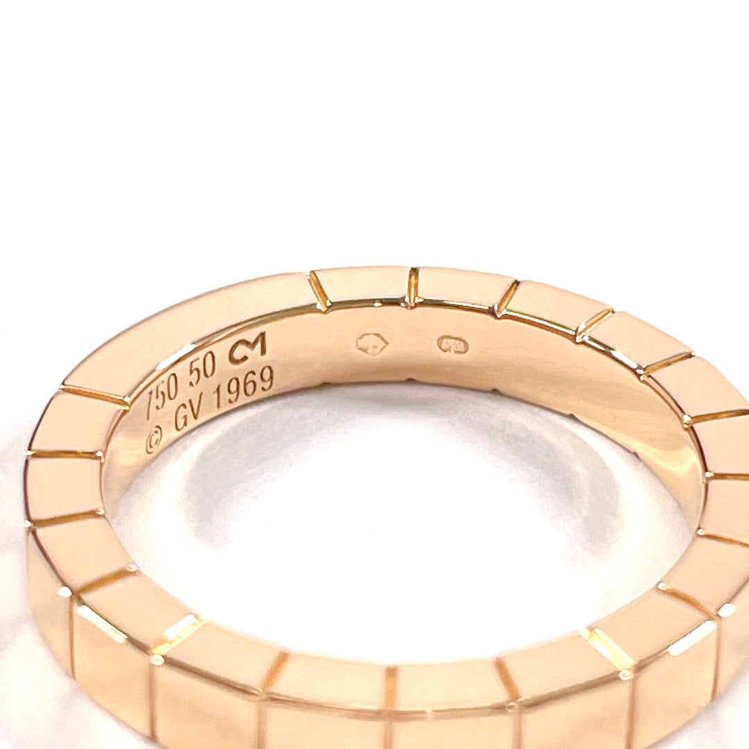 CARTIER Ring K18 Pink Gold Pink gold Laniere 50