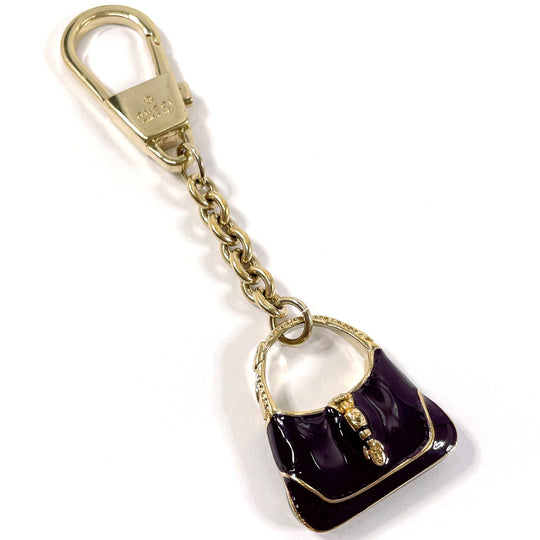 GUCCI charm metal purple Bag type Women Used Authentic