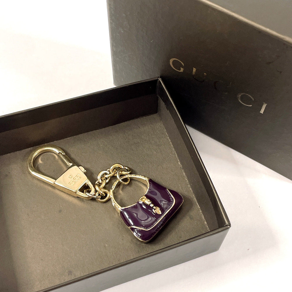 GUCCI charm metal purple Bag type Women Used Authentic