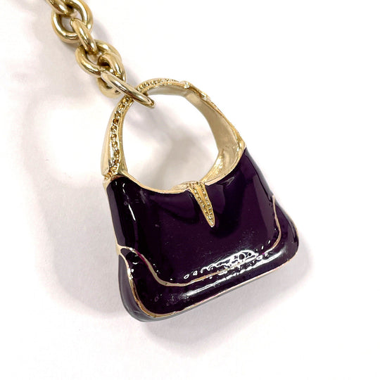 GUCCI charm metal purple Bag type Women Used Authentic