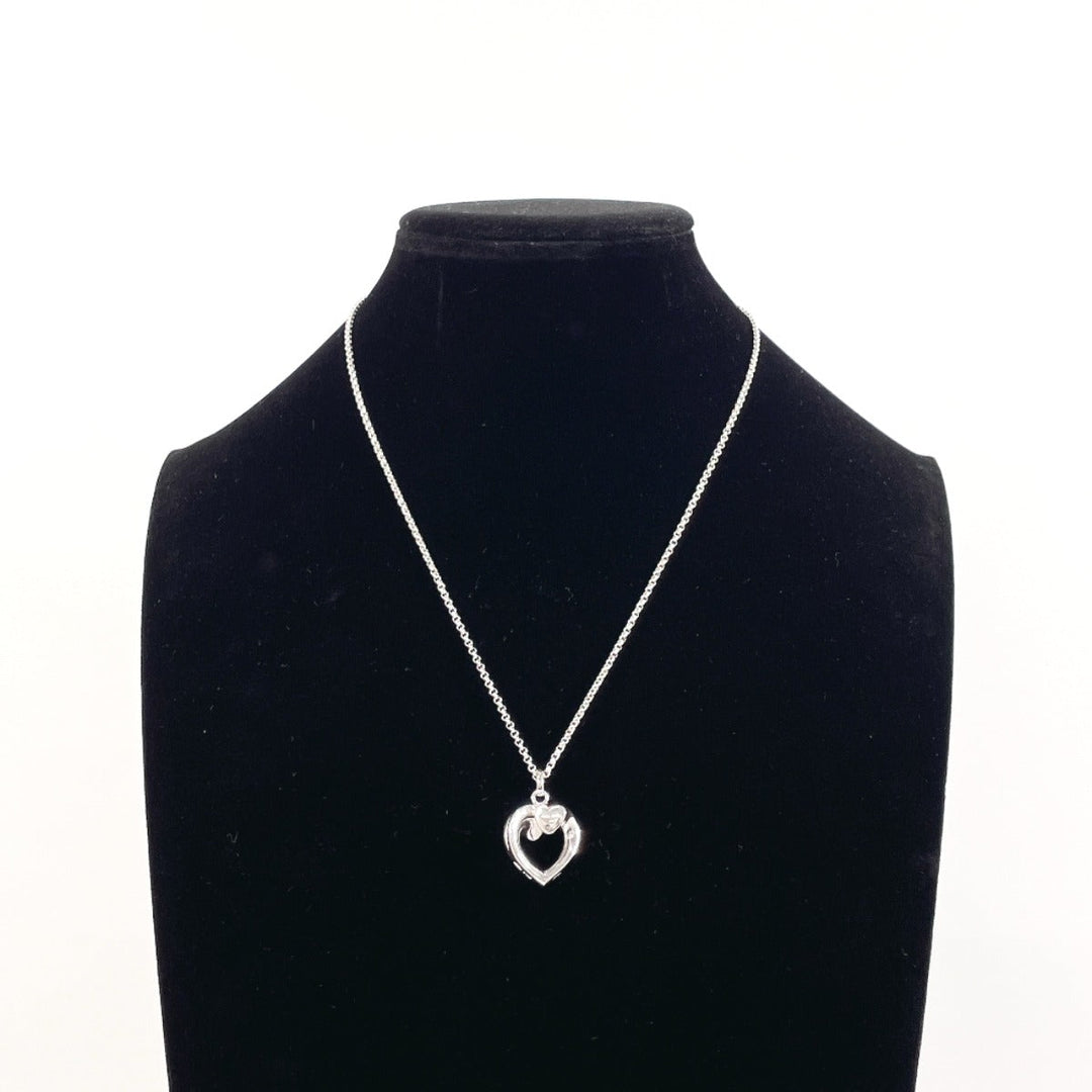 Georg Jensen Necklace Silver925 Silver 2002 Heart Women Used Authentic