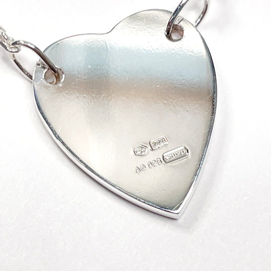GUCCI Necklace 223512 J8400 8106 Silver925 Silver Trademark Heart