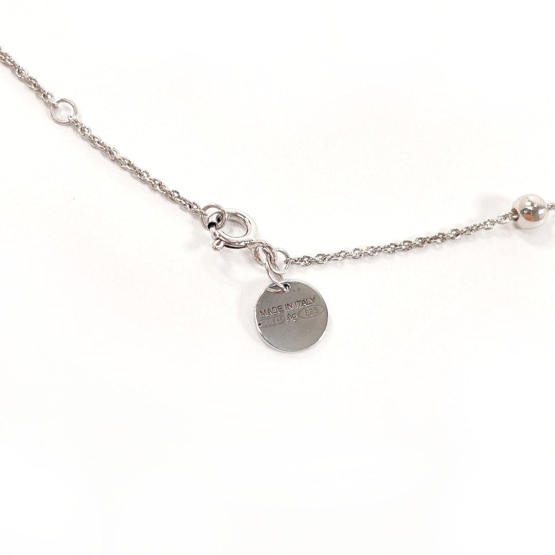 PRADA Necklace Silver925, Raffia Silver Bird motif