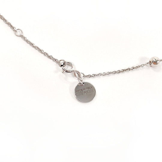 PRADA Necklace Silver925, Raffia Silver Bird motif