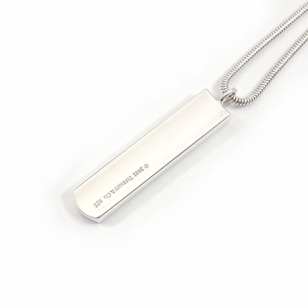TIFFANY&Co. Necklace Silver925 Silver Bar Pendant 1837