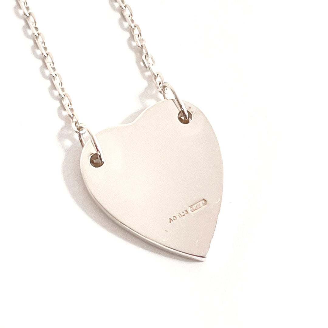 GUCCI Necklace 223512 J8400 8106 Silver925 Silver Trademark Heart