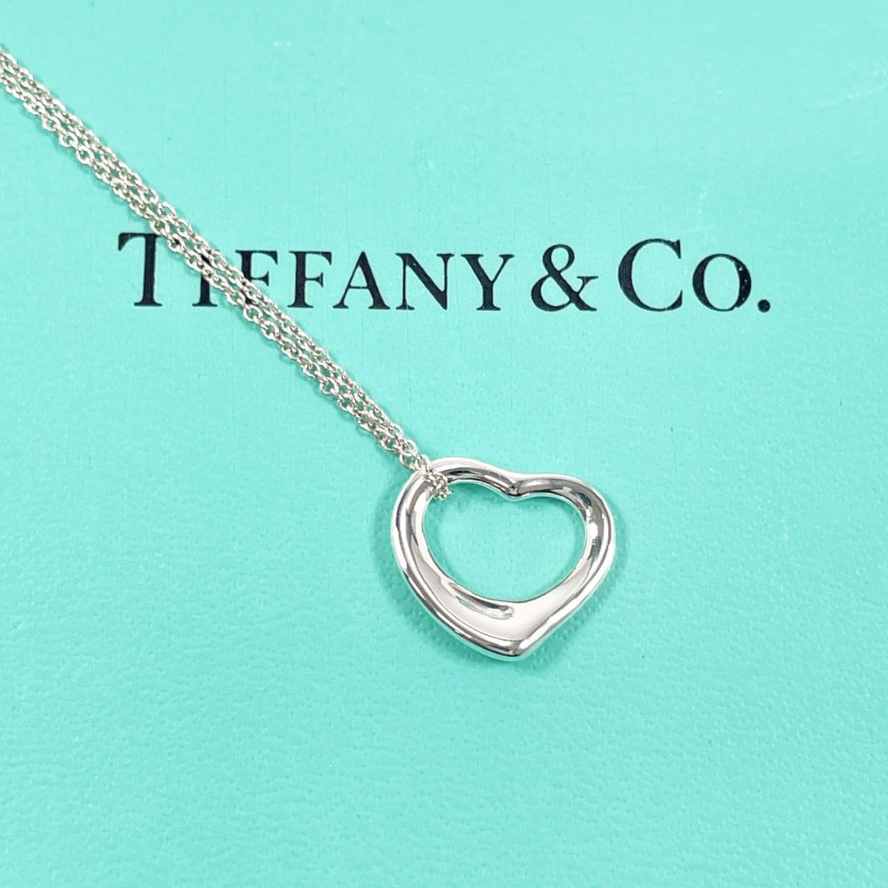TIFFANY&Co. Necklace Silver925 Silver El Saperetti Open heart
