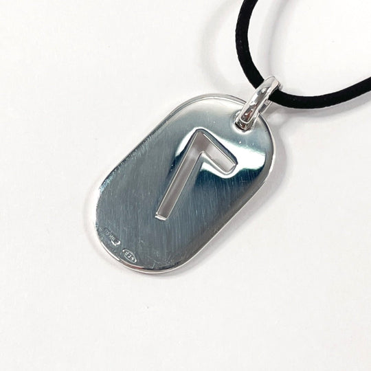 GUCCI Necklace Silver925 Silver No.7 Plate unisex Used Authentic