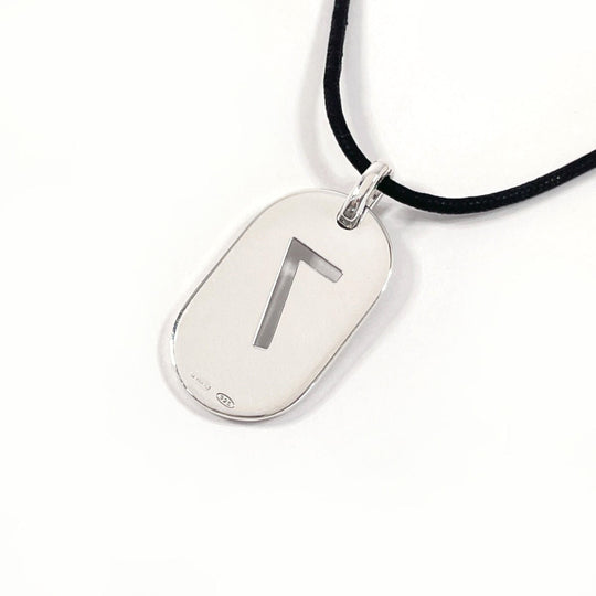 GUCCI Necklace Silver925 Silver No.7 Plate unisex Used Authentic