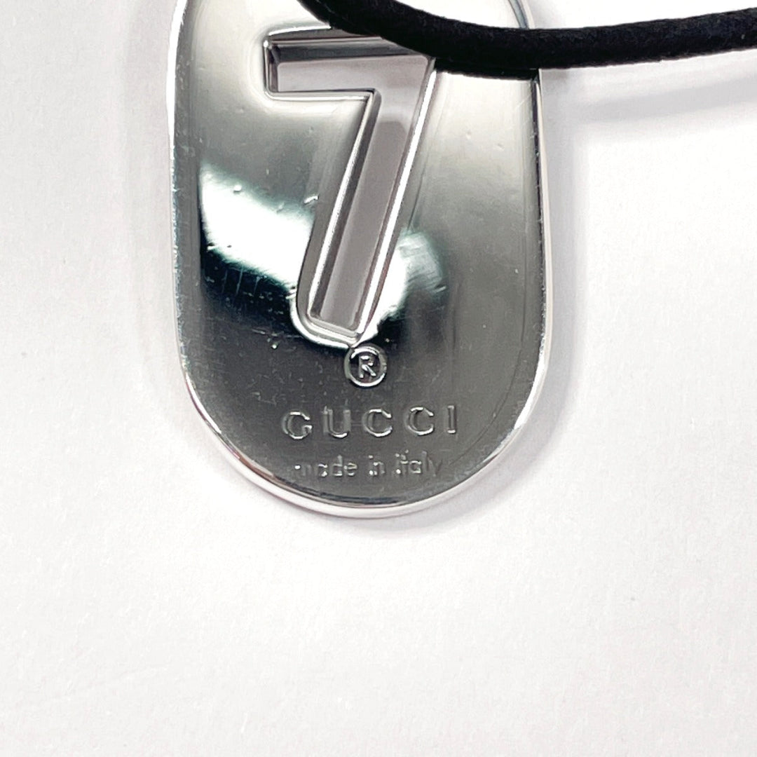 GUCCI Necklace Silver925 Silver No.7 Plate unisex Used Authentic