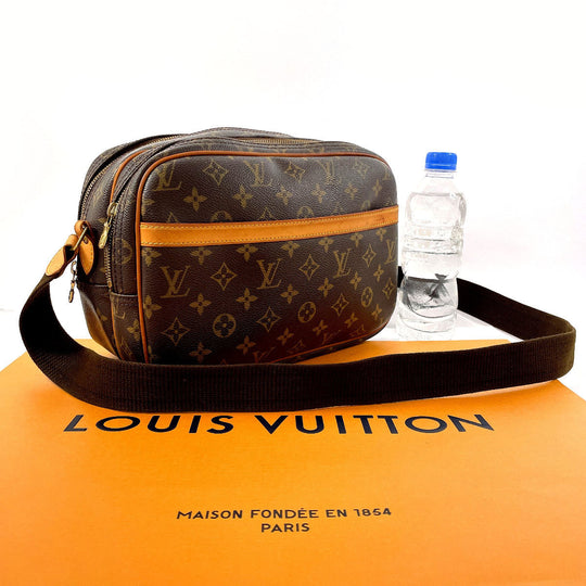 LOUIS VUITTON Shoulder Bag M45254 Monogram canvas Brown Reporter PM Women(Unisex) Used Authentic
