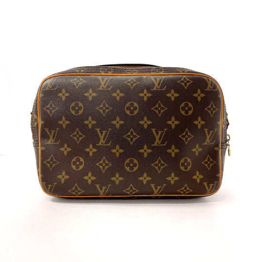LOUIS VUITTON Shoulder Bag M45254 Monogram canvas Brown Reporter PM Women(Unisex) Used Authentic