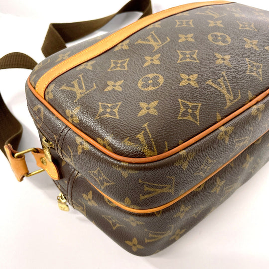 LOUIS VUITTON Shoulder Bag M45254 Monogram canvas Brown Reporter PM Women(Unisex) Used Authentic