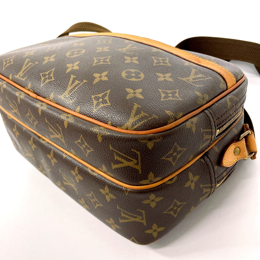 LOUIS VUITTON Shoulder Bag M45254 Monogram canvas Brown Reporter PM Women(Unisex) Used Authentic