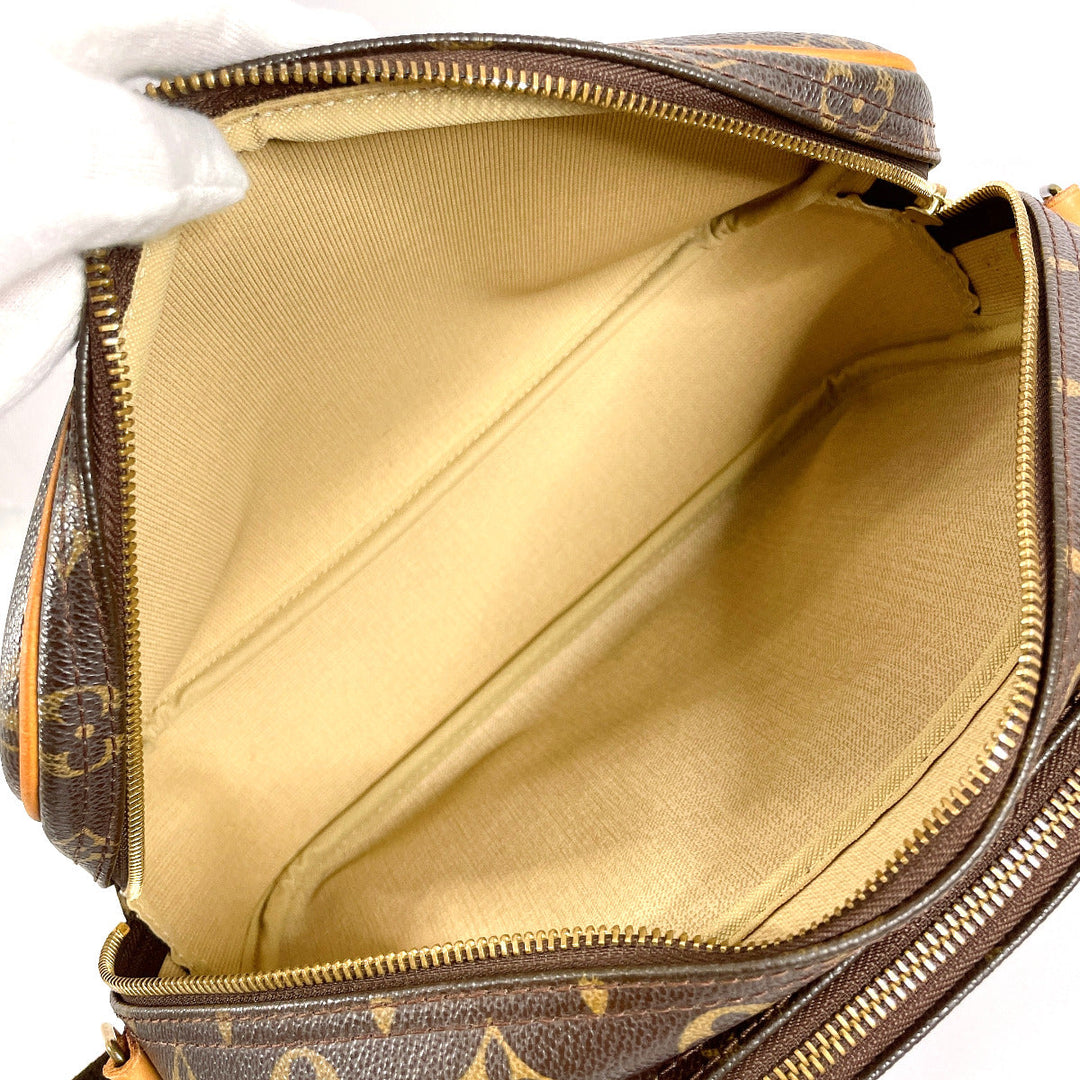 LOUIS VUITTON Shoulder Bag M45254 Monogram canvas Brown Reporter PM Women(Unisex) Used Authentic