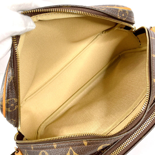 LOUIS VUITTON Shoulder Bag M45254 Monogram canvas Brown Reporter PM Women(Unisex) Used Authentic