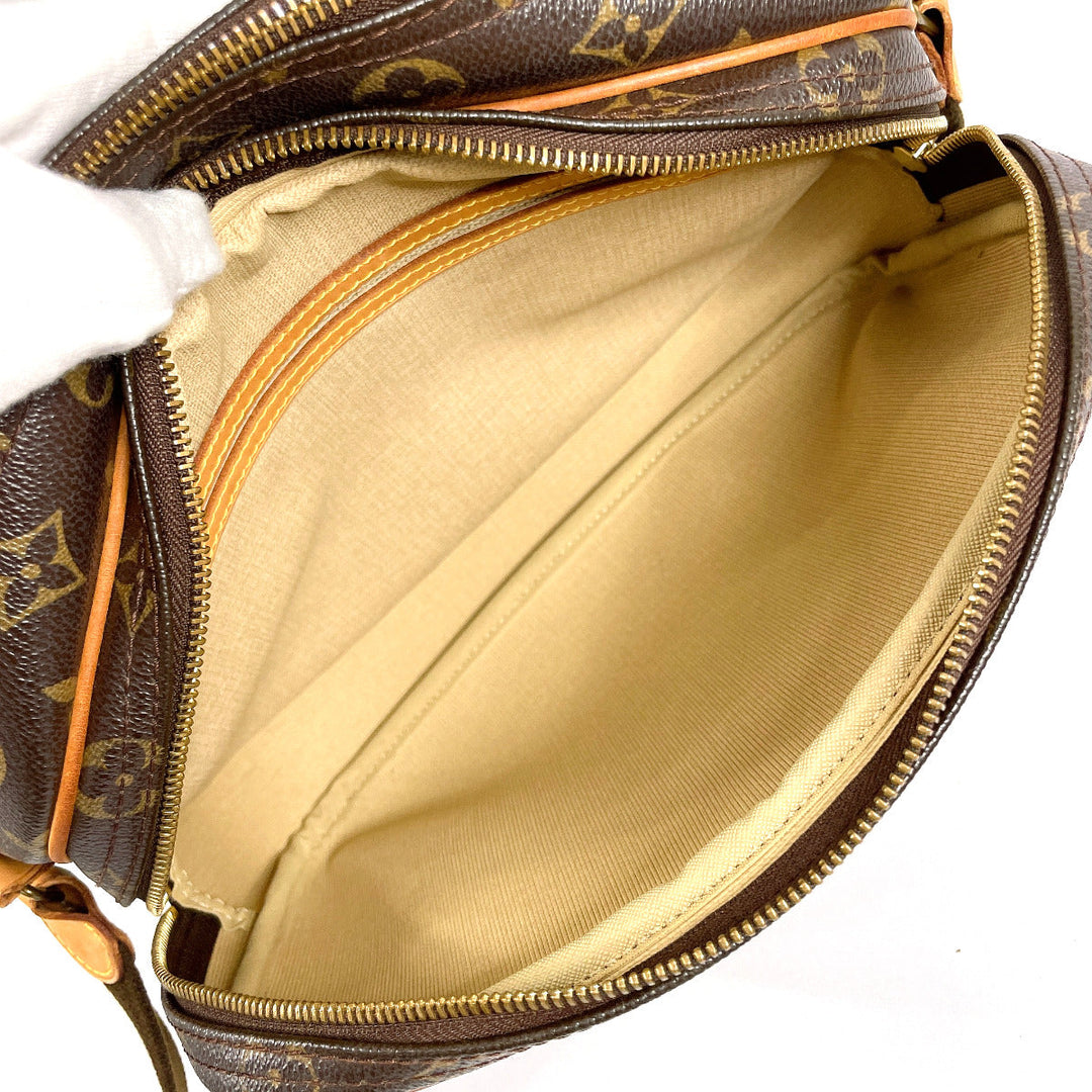 LOUIS VUITTON Shoulder Bag M45254 Monogram canvas Brown Reporter PM Women(Unisex) Used Authentic