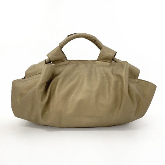 LOEWE Handbag leather gold Nappa Aire