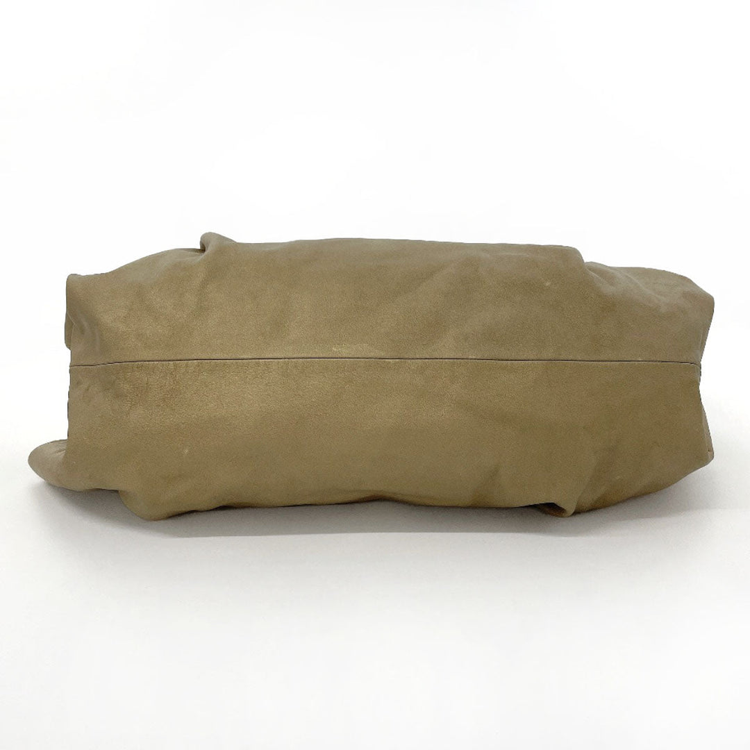 LOEWE Handbag leather gold Nappa Aire