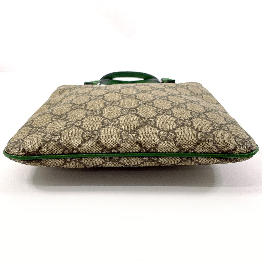 GUCCI Handbag 114600 GG Supreme canvas, leather beige Mini tote Women Used Authentic
