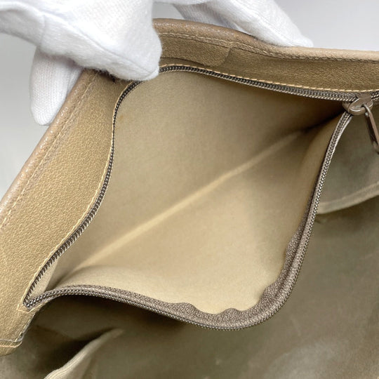 GUCCI Tote Bag 39.02.091 GG Supreme canvas, leather Brown Sherry line Old Gucci