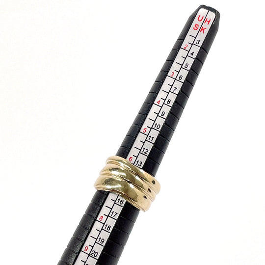 SAINT LAURENT PARIS Ring metal gold Women Used Authentic