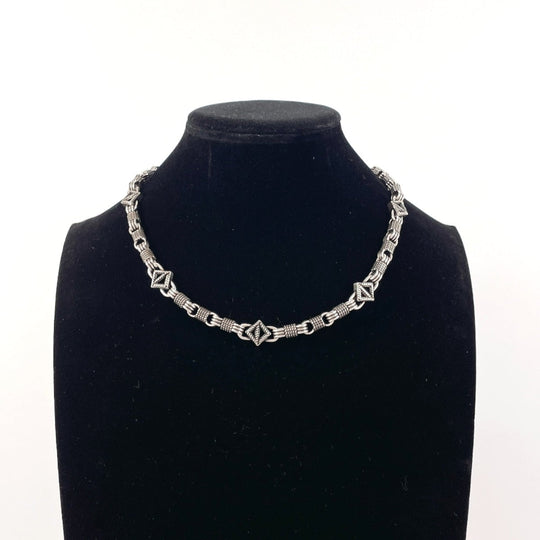 Dior Necklace Silver , AG83.7% CU13.1% Silver CD diamond