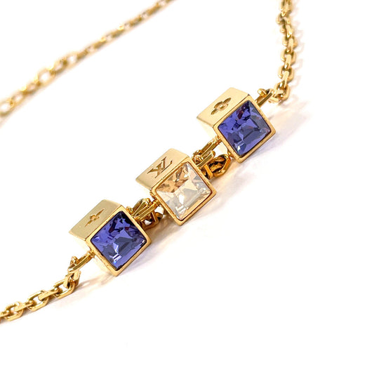 LOUIS VUITTON Necklace M65096 Metal, Swarovski gold Corey Gamble