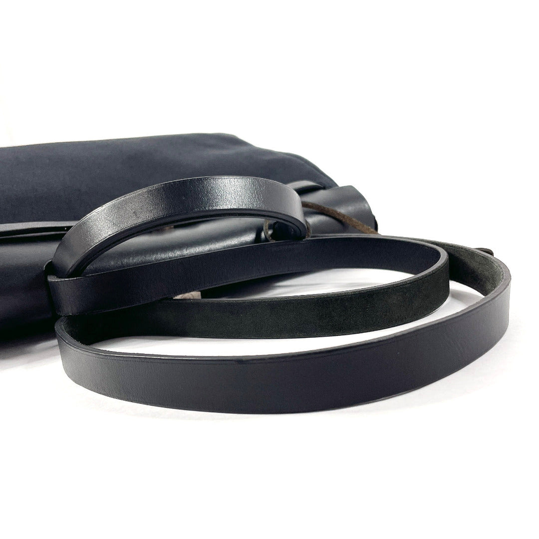 HERMES Handbag Towar Officier black 2WAY Herbag PM