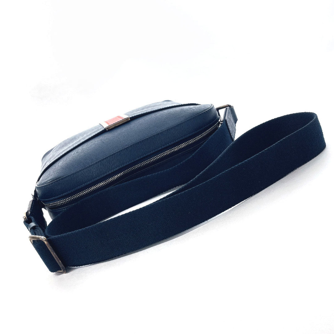 LOUIS VUITTON Shoulder Bag M34411 Taiga blue Anton Messenger PM
