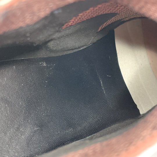HERMES sneakers Leather, Canvas pink 37