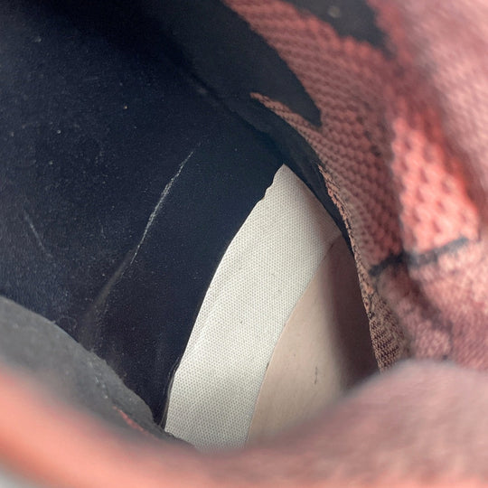 HERMES sneakers Leather, Canvas pink 37