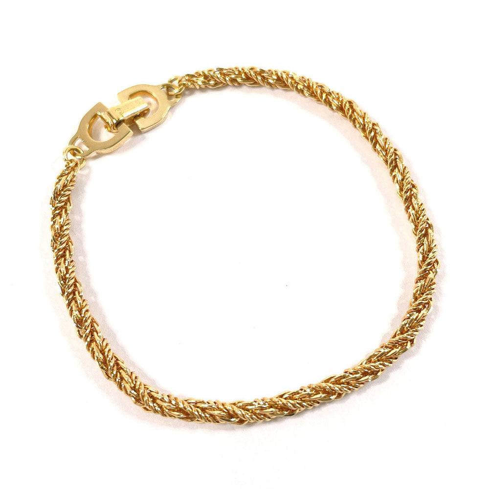 Christian Dior bracelet metal gold vintage