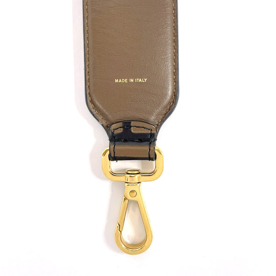 FENDI Shoulder strap 8AV105A5PJF13VK leather Brown Zucca Mini strap you