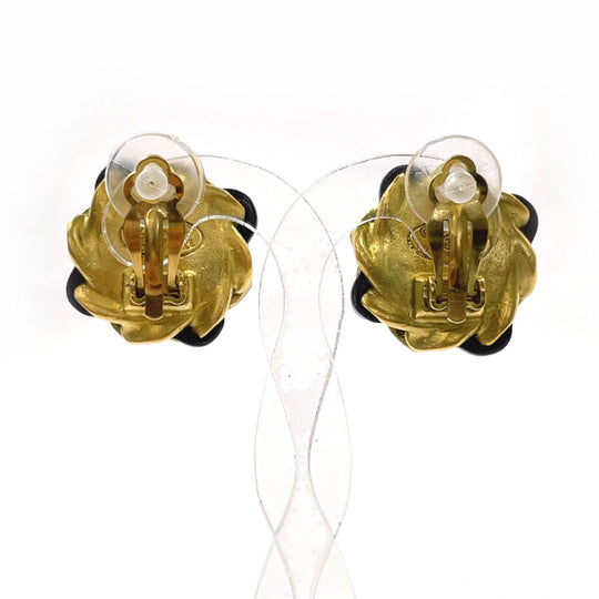 CHANEL Earring Gold Plated, Faux Pearl gold