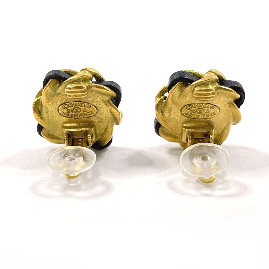 CHANEL Earring Gold Plated, Faux Pearl gold