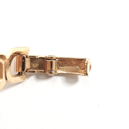 Christian Dior Necklace Metal, Rhinestone gold