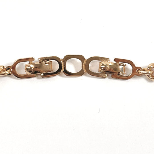 Christian Dior Necklace Metal, Rhinestone gold