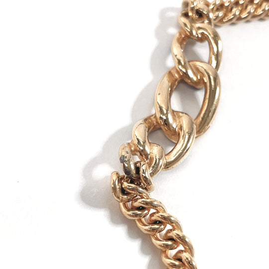Christian Dior Necklace Metal, Rhinestone gold