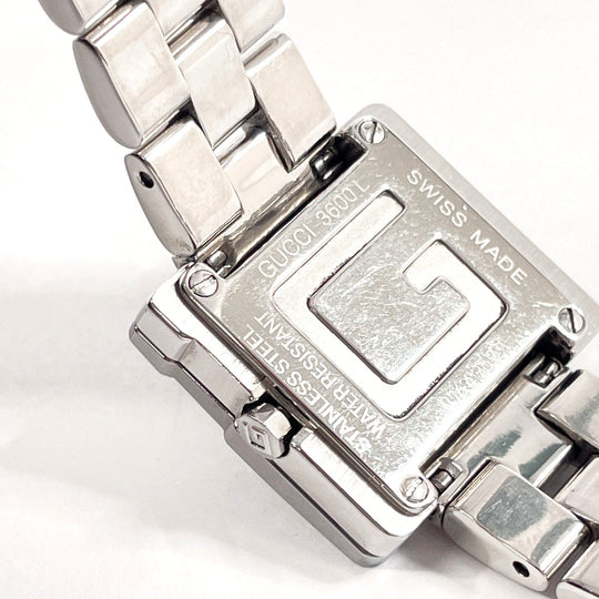 GUCCI Watches Quartz 3600L Stainless Steel Silver G watch Silver dial