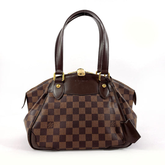 LOUIS VUITTON Handbag N41117 Damier Brown Verona PM