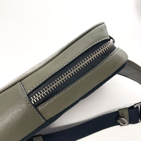 COACH Sling bag C9869 leather khaki Sullivan Pack Signature