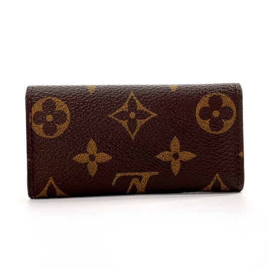 LOUIS VUITTON Key case Key holder  M41945 Monogram canvas Brown Multicles 4