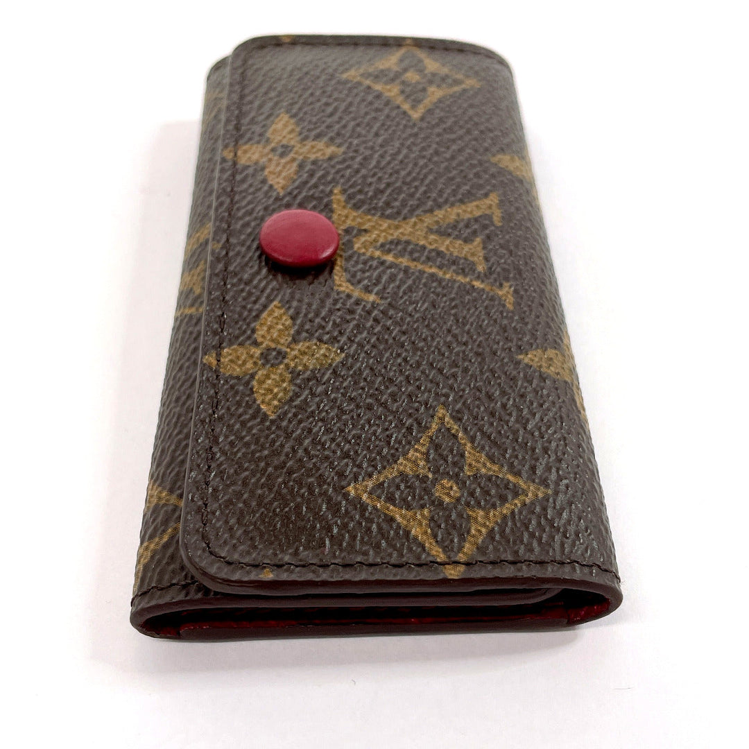 LOUIS VUITTON Key case Key holder  M41945 Monogram canvas Brown Multicles 4